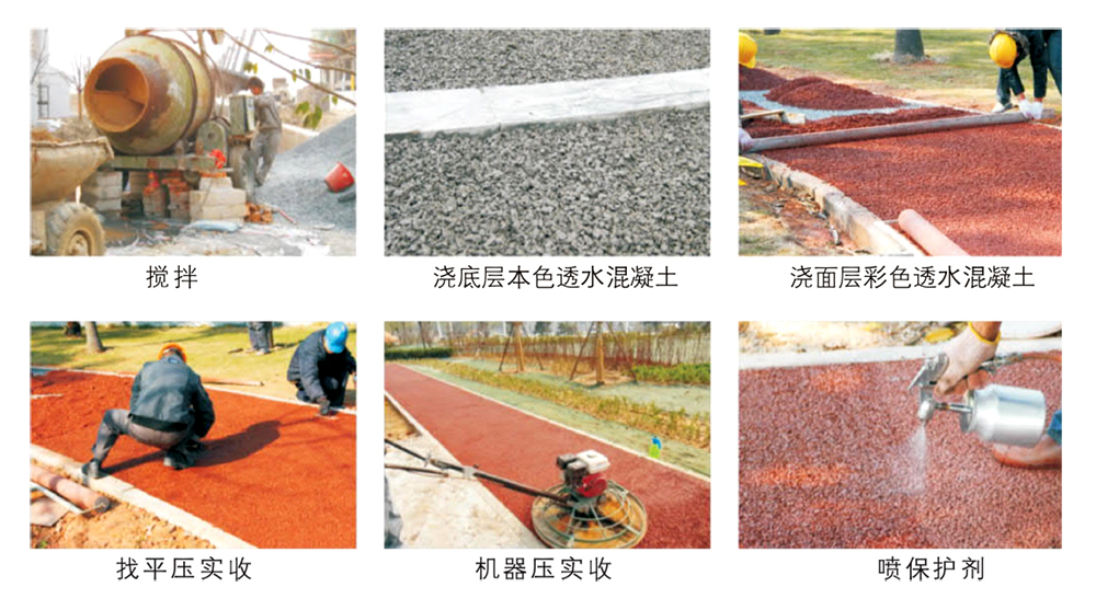 透水地坪,彩色透水地坪 透水地坪,彩色透水地坪