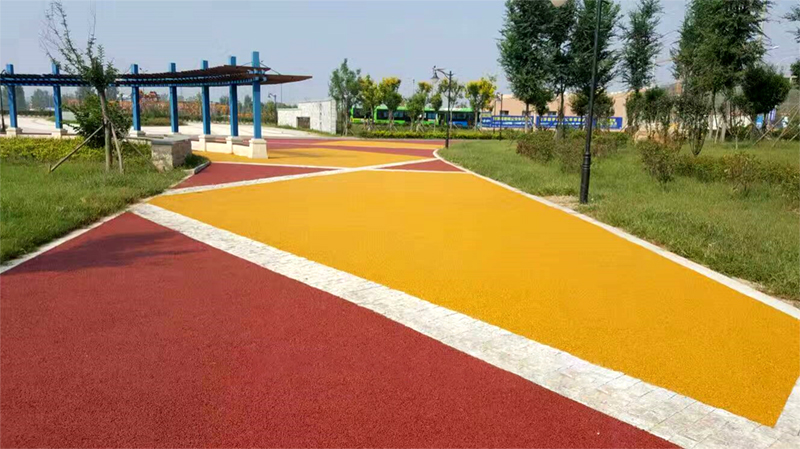 彩色透水地坪 彩色透水地坪