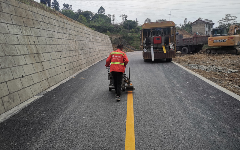 路面标线施工 路面标线施工