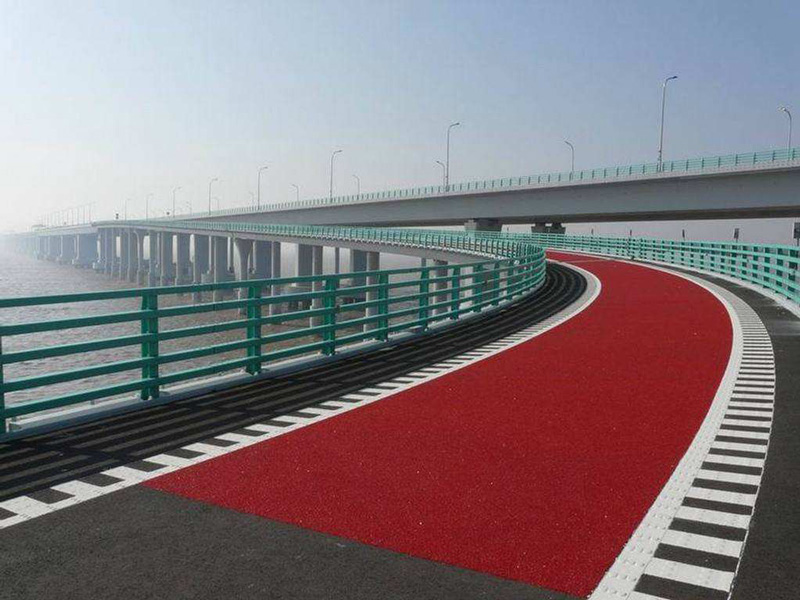 彩色防滑路面 彩色防滑路面