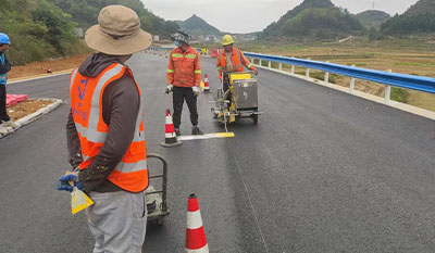 凉山道路交通标线施工 